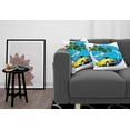 thumbnail image 3 of Ambesonne Colorful Throw Pillow Cover 2 Pack, Nostalgic Chevy Car, 24", Multicolor, 3 of 7