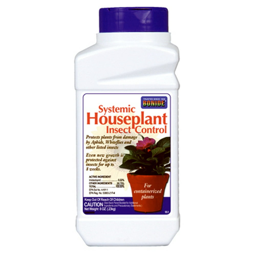 8 OZ Granules Systemic Insect Control For Houseplants Use Indoors T