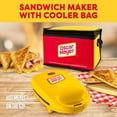 thumbnail image 2 of Oscar Mayer OMBCSNDM5YW Sandwich Maker with Beverage Cooler Bag, Yellow, 2 of 8