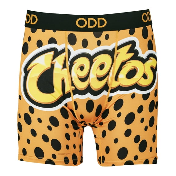 ODD SOX Cheetos Boxer Briefs Novelty Underwear Size Medium for Men & Teens Fun Official Graphic