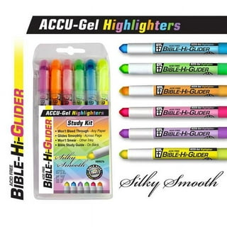 Inductive Accu-Gel Bible Hi Glider Highlighter Kit (SKU 89710) with 10 – OA  Publishing
