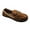 Cognac, variant on Men's Microsuede Seth Moccasin Comfort Slippers - 92168 (Black, L 9.5-10.5)