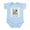 Sky Blue, variant on CafePress - Blash Body Suit - Baby Light Bodysuit, Size Newborn - 24 Months