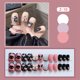 thumbnail image 2 of Uñas postizas creativas transparentes uñas postizas esmeriladas arte estético uñas postizas R, 2 of 4