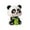B, variant on Uutvery Car Dashboard Panda Ornament,Solar Powered Nodding Panda Car Dashboard Decoration,Lucky Panda Statue Figurine,Portable Solar Powered Luck and Fortune for Office Desk,Good Luck Charm