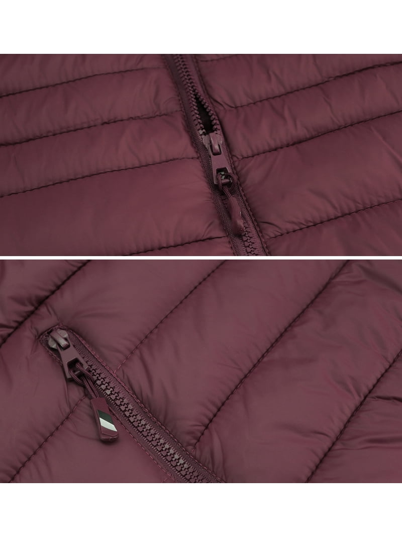 ジャケット・アウター PWA TWO-FACE QUILTED VEST DARK BURGUNDY PWA プア アウター ベスト リバーシブル キルティング 透湿撥水