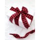 thumbnail image 3 of Cinta de tela escocesa con cable para embalaje de regalo, boda, evento, fiesta y decoración del hogar Adepaton FLD-3621, 3 of 8