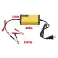 thumbnail image 4 of Portable 12V Auto Car Battery Charger Truck Trickle O5I2 Maintainer Boat T1, 4 of 6