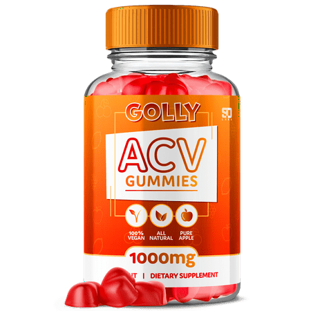 Golly ACV Keto Gummies - Apple Cider Vinegar Supplement for Energy and Focus - Golly Keto Active Multivitamin Supplement Gummies for Ketosis with Folic Acid (60 Gummies)