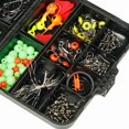 thumbnail image 2 of Fishing Tackle Set Jig Hooks Beads Sinkers Weights Swivels Snaps, 2 of 5