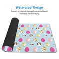 thumbnail image 3 of Naloa Happy Easter Gaming Mouse Pad Large Mouse Mat Long Extended Desk Pad Non-Slip Rubber Mice Pads Stitched Edges Thin Pad (16x29.5 Inch), 3 of 8