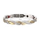 thumbnail image 5 of Pulsera de pareja de terapia magnética Twisted Dragon desmontable plata/oro Sywqhk Cuidado Belleza, 5 of 5