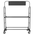 thumbnail image 3 of Mobile Tire Display Storage Rack - 2 Tier, 3 of 5