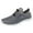 Dark Gray, variant on WEAIXIMIUNG White Sneakers Womens 6 Water Shoes for Women Men Womens Boat Shoes Beach Walking Shoes
