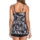 thumbnail image 5 of Traje de baño Traje de baño de dos piezas para mujer Trajes de baño acampanados con estampado Trajes Tomshoo Traje de baño, 5 of 7