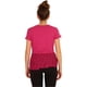 thumbnail image 5 of maison Jules - Camiseta básica con peplum de encaje para mujer, rosa, XS, 5 of 5
