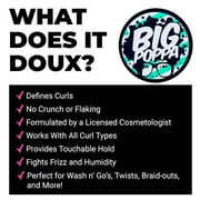 The Doux Big Poppa Defining Gel 16 oz., Curly Hair, Moisturizing