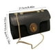 thumbnail image 3 of Bolso de hombro casual para mujer | Bolso bandolera tipo mensajero | Cuero PU | Correa ajustable | Bolso versátil tipo tote | Diseño elegante | 21.5x12x8cm | Negro, marrón, café, 3 of 6