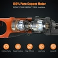 thumbnail image 3 of HydraulicCutter, 900W 110V Cutting up to 5/8 Inch #5 4-16mm Steel, with Blades, Cutting Speed 3S, ConcreteTools(900W RC-16), 3 of 9