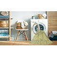 thumbnail image 2 of Ahgly Company Machine Washable Indoor Rectangle Traditional Metallic Gold Area Rugs, 8' x 12', 2 of 7