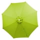 thumbnail image 5 of Accesorios de repuesto para toldo de sombrilla de patio, 6 varillas, parte superior de sombrilla colgante desplazada Verde 200cm, 5 of 9
