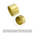 thumbnail image 4 of Uxcell Brazed Diamond Core Drill Bits with Arbor Adapter for Tile Marble 80mm, 4 of 6