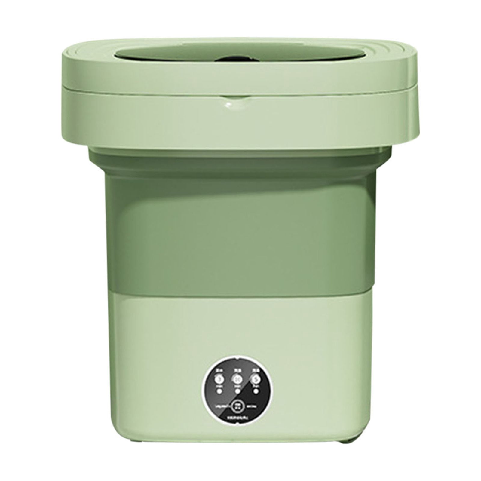 FHBVT Folding Portable Mini Washing Machine 8.5L Large Capacity 3 Intelligent Cleaning Modes Foldable Space-Saving Dehydration Function for Dormitory Travel Home Underwear Baby Clothing Washing
