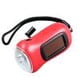 thumbnail image 1 of Antorcha Manivela Solar Dynamo Lámpara Exterior Emergencia LED Linterna roja JShteea El nuevo, 1 of 9