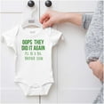 thumbnail image 5 of Funny Big Brother Baby Announcement Bodysuit Jumper Boys Infant Baby Brisco Brands 6M, 5 of 6