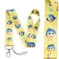 thumbnail image 1 of Inside Out 2 Lanyards Keychain Cartoon Movie Lanyards for Key Neck Strap For Card Keyring Accessories Gifts Credential Holder, 1 of 7