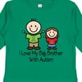 thumbnail image 4 of Inktastic I Love My Brother with Autism Girls Long Sleeve Toddler T-Shirt, 4 of 5