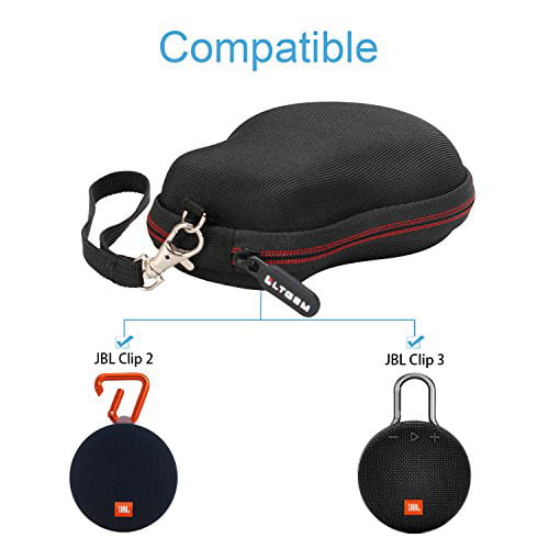 LTGEM Carrying Case Bag for JBL Clip 2 3 Waterproof Portable Bluetooth Speaker 