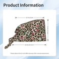 thumbnail image 5 of Salouo Leopard Dots Print Adjustable Working Caps,1 Pcs Working Hats Elastic Scrub Hats Elastic Tie Back Hats Unisex Nurse Scrub Cap Nurse Hats ,One Size, 5 of 7