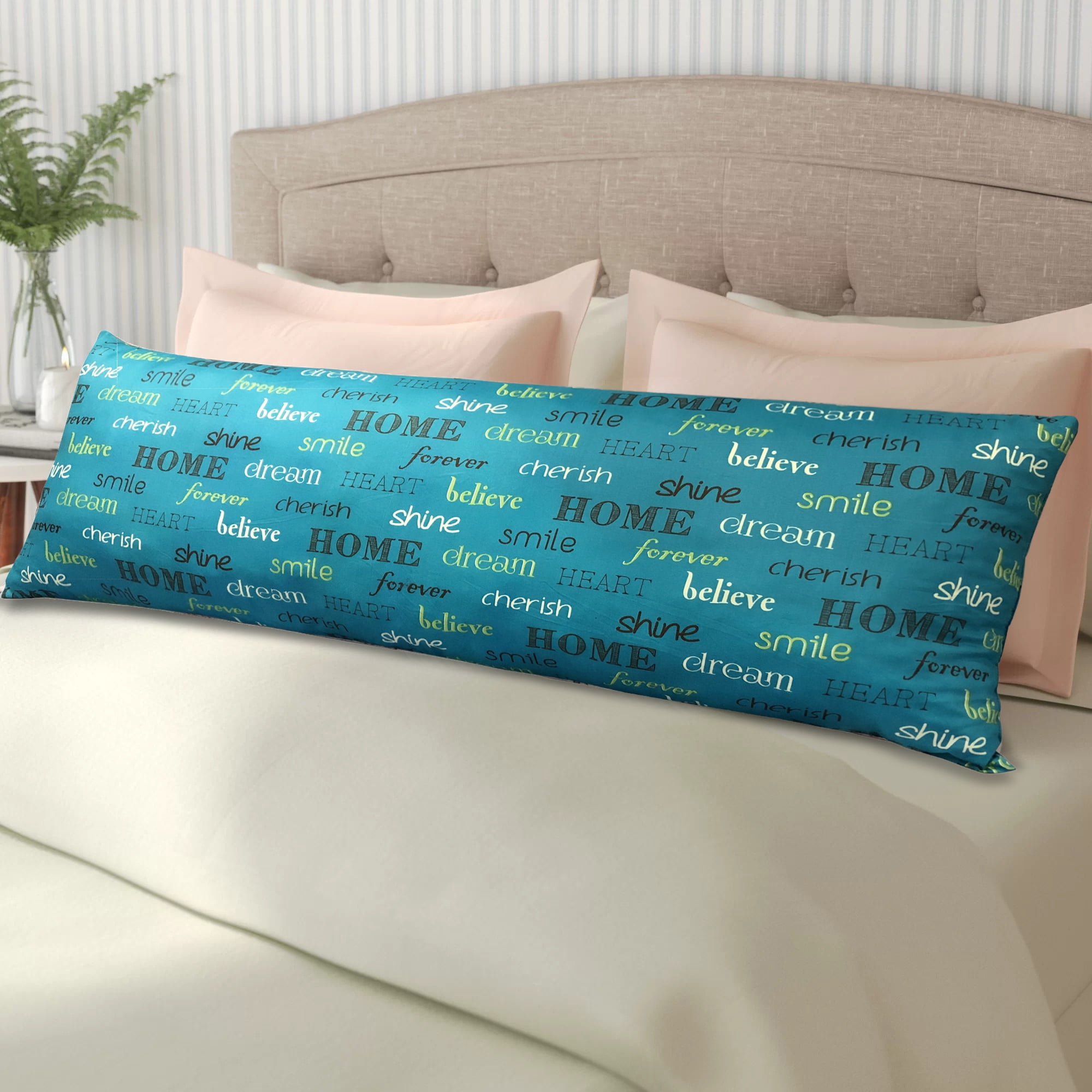 Inspire Body Pillow Teal 18x48 - Walmart.com - Walmart.com Inspire Body Pillow Teal 18x48 - Walmart.com - Walmart.com