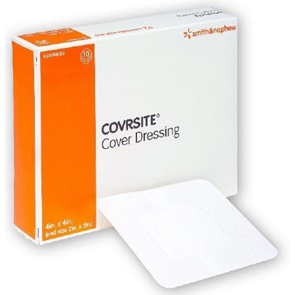 1PK-Smith & Nephew 59714000, Covrsite Composite Dressing, White, 10/BX