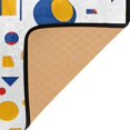 thumbnail image 3 of Yayeee Area Rugs for Living Room 5.2'x4' Non Slip Washable Bedroom Floor Carpet, Simple Shapes, 3 of 5