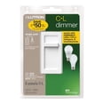 thumbnail image 1 of Lutron 3909512 White 150 watts Slide Dimmer Switch, 1 of 1