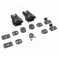 thumbnail image 1 of Rugged Ridge Hood Latch 11210.32 Locking; Powder Coated; Textured Black; Stainless Steel; Set Of 2, 1 of 2