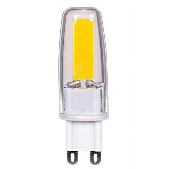 Satco S29547 4W T4 Bi Pin G9 120-130 2700K JCD LED Bulb, Clear