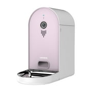 Dogness Automatic WiFi Dog/Cat Smart Camera Feeder - 6.5 Lbs. Large Capacity, App Control Food Dispenser with WiFi, Portion Control, Voice Recording, Timer Programmable - Pink