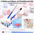 thumbnail image 2 of Kit de pintura al óleo sobre lienzo para pintar por números, 2 of 8