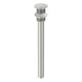 thumbnail image 4 of Bathroom Sink Pop Up Drain Stopper with 12" tailpiece, without Overflow, 4 of 5