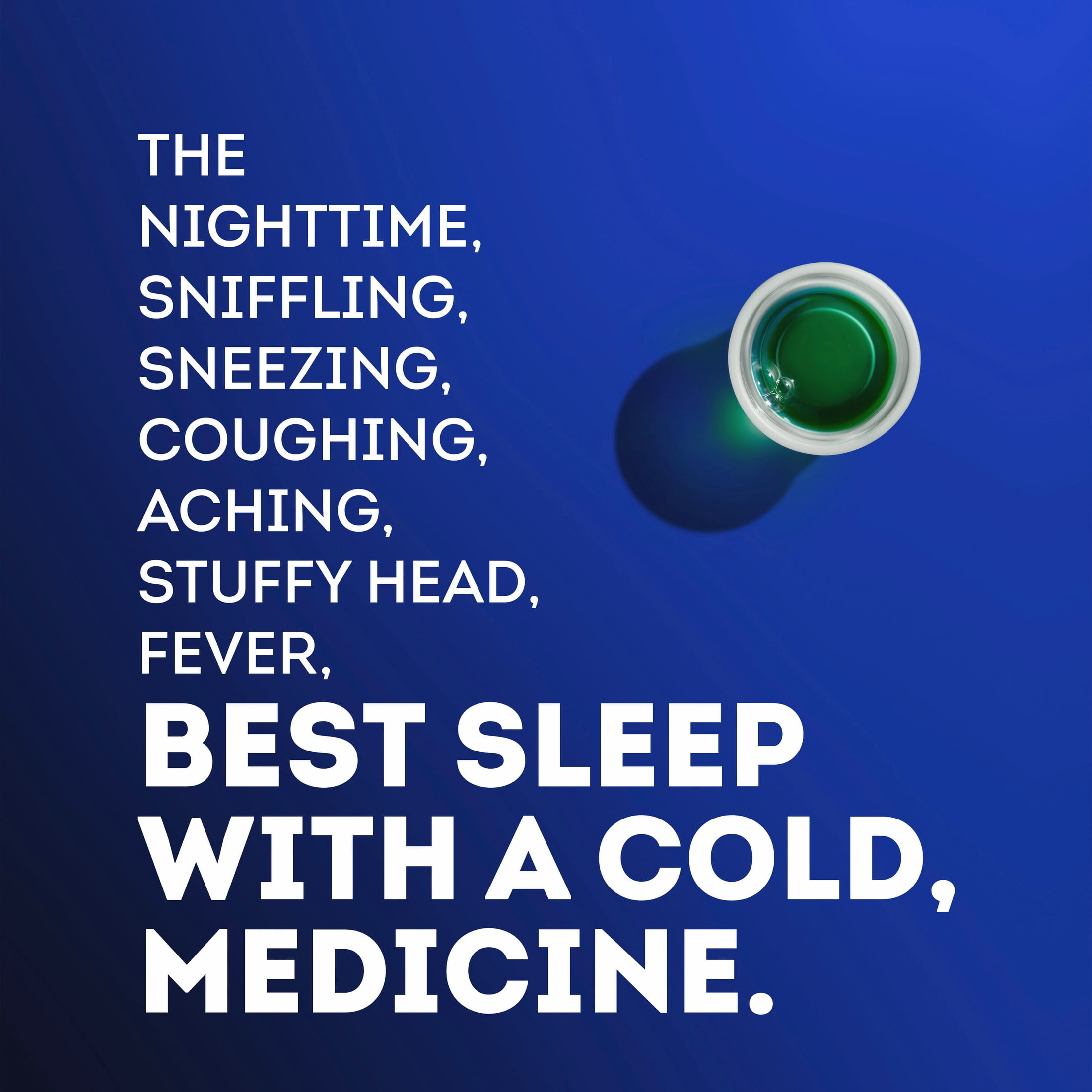 Vicks NyQuil SEVERE Cold & Flu Liquid, Cold and Flu Medicine for Adults, Original, 12 fl oz
