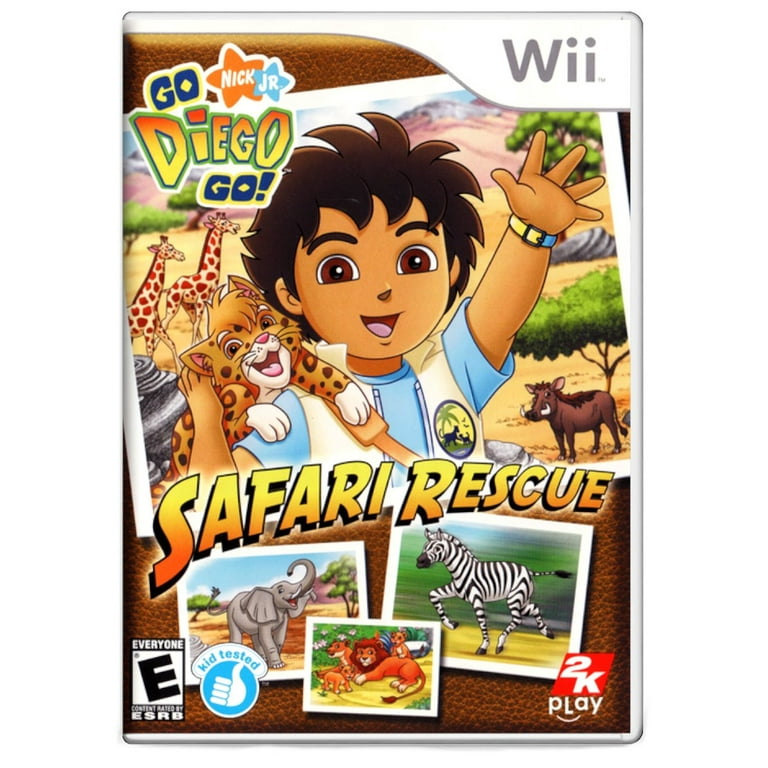 Used Go Diego Go Safari Rescue - Nintendo Wii (Used) 