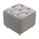 thumbnail image 1 of Reposapiés Taburete otomano Perfecl Escabel gris, 1 of 8