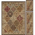 thumbnail image 3 of Elegance Traditional 3-Piece Set Multi-Color Polypropylene Indoor Area Rug, 3 of 9