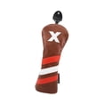 thumbnail image 1 of Cubierta de madera para la cabeza, cubierta para palos de Golf a prueba de arañazos, Protector para la cabeza de Golf, maderas al aire libre, regalo UT, 1 of 8