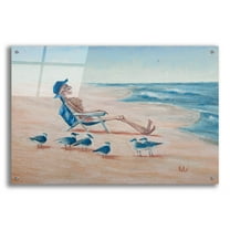 Epic Art 'The Audience' by Marie Marfia Fine Art, Acrylic Glass Wall Art, 36"x24"