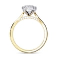 thumbnail image 4 of IGI Certified Lab Grown Diamond Solitaire Engagement Rings for Women, Center 6.5mm Round Cut 6-Prong Anniversary Wedding Ring In 18K Solid Yellow Gold F-G, VS-SI Quality (1.15 Cttw) Ring Size-9, 4 of 4