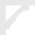 thumbnail image 3 of 5"W x 30"D x 30"H Standard Balboa Architectural Grade PVC Bracket With Block Ends, 3 of 8